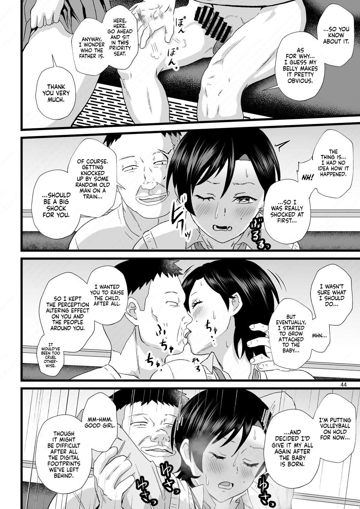 Hentai Manga Comic-The Perception-Altering Old Man Who Appeared on The Train to School 2-Read-43